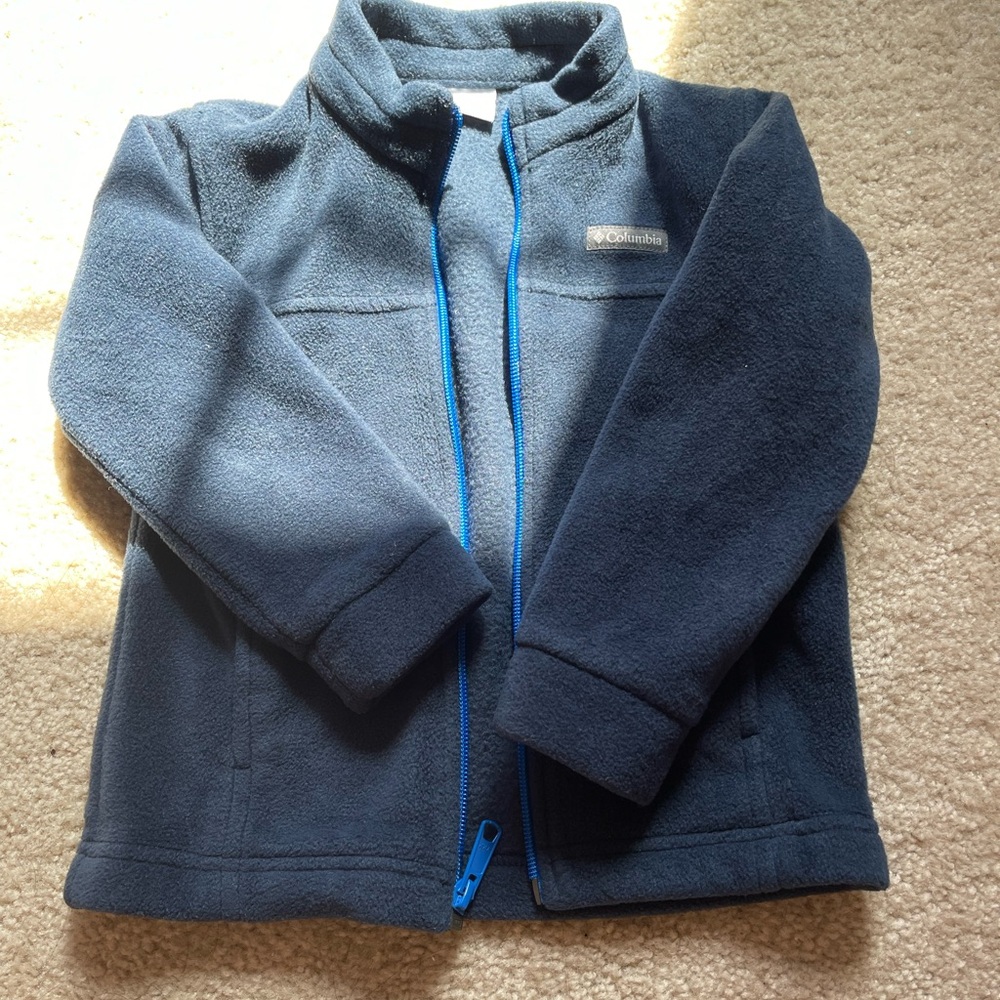 Columbia Navy Fleece Jacket